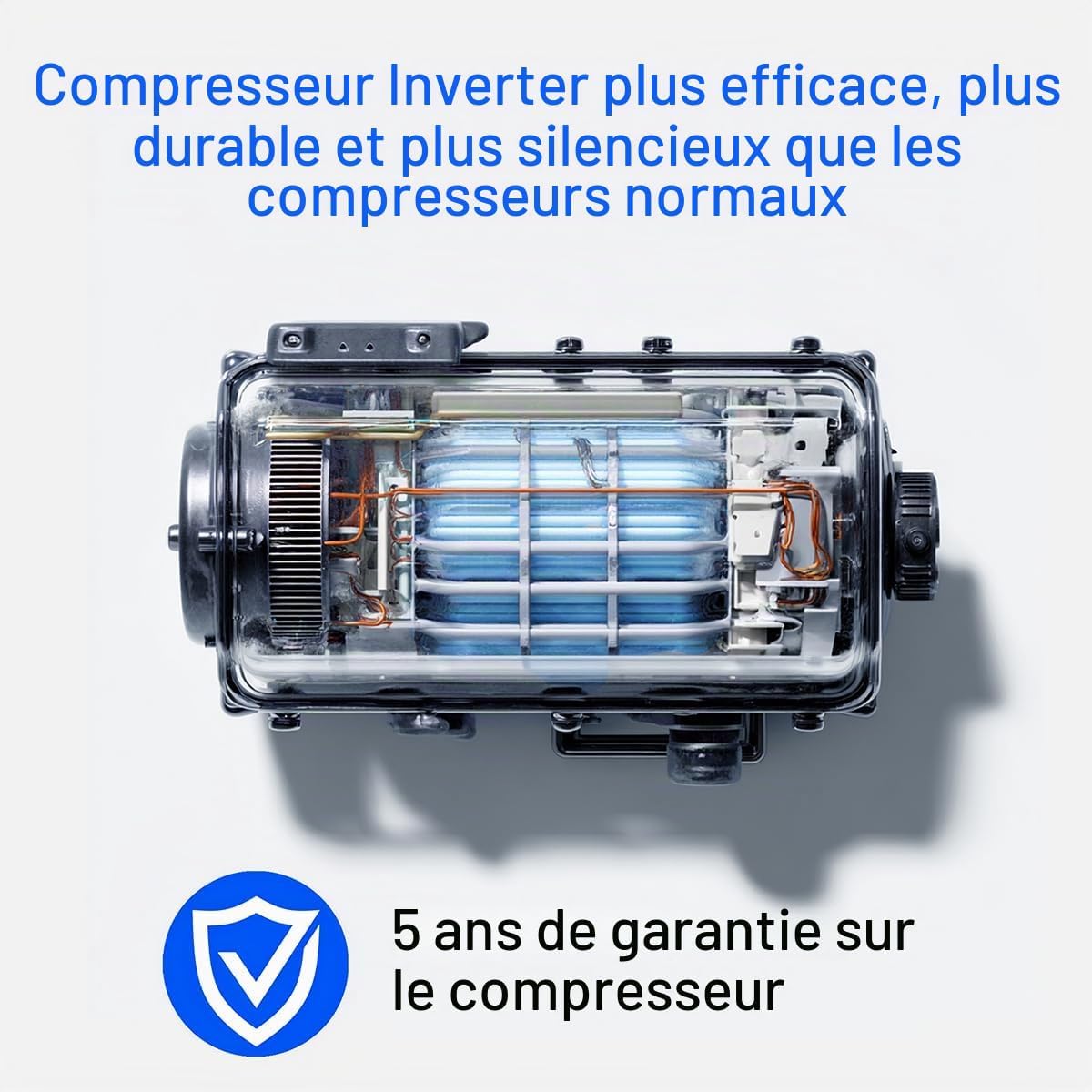 Bomann Réfrigérateur 126 L VS 7258, Classe C, Éclairage LED, Noir | réfrigérateur pose libre, éclairage LED, clayettes en verre, contrôle de la température