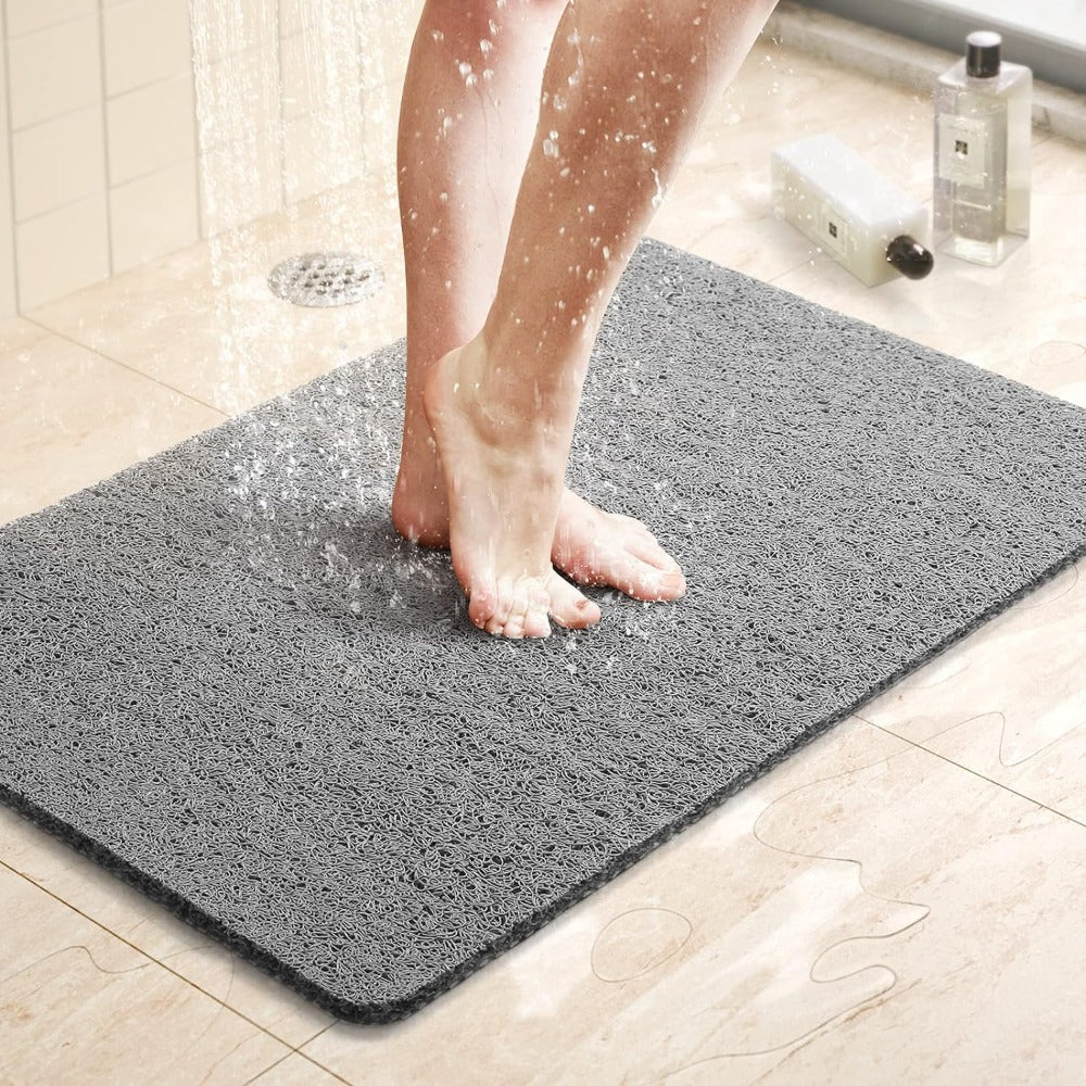 AquaComfort Safe Shower Mat – Non-Slip Soft Antibacterial Bath Mat