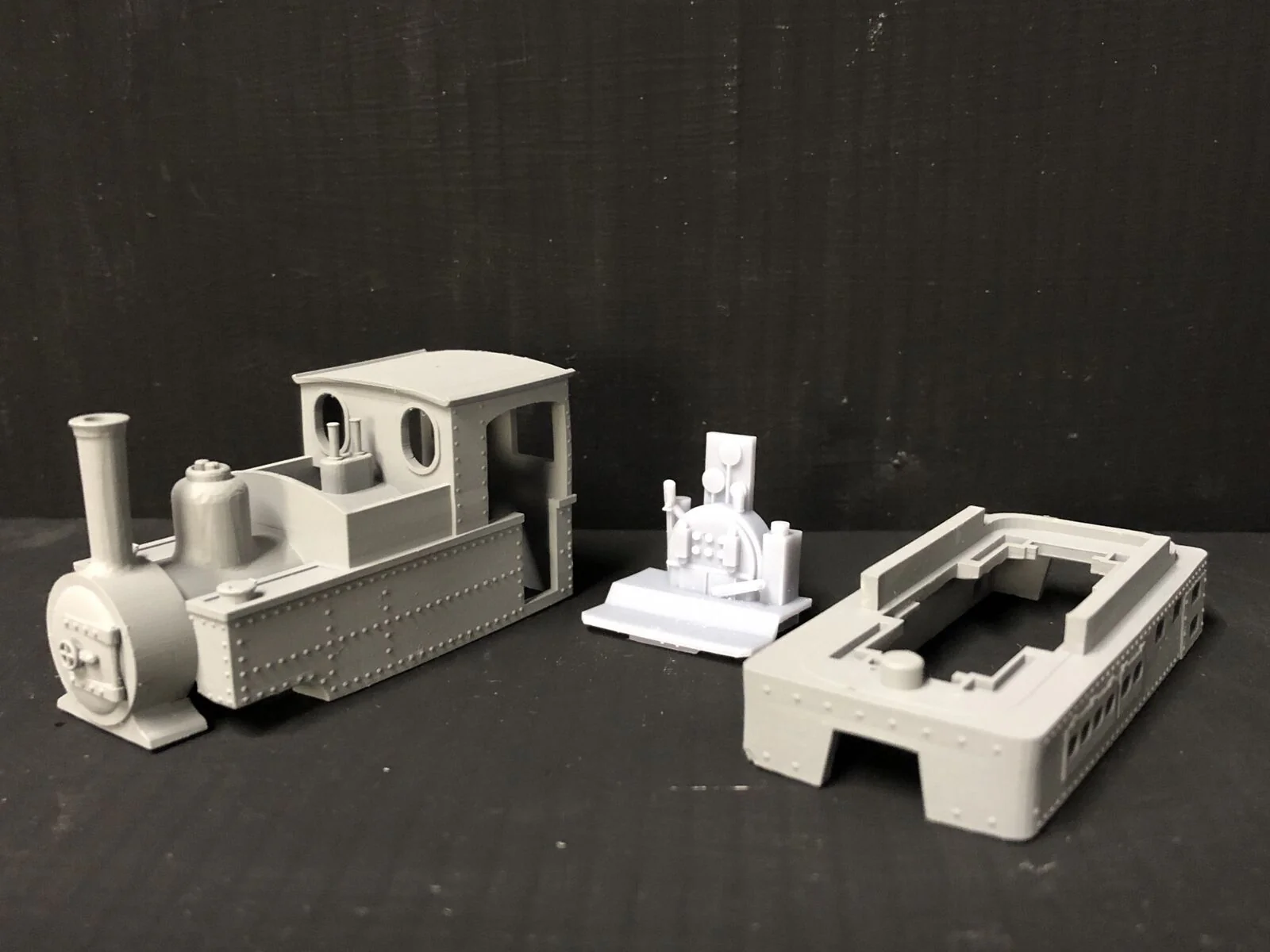 OO9/009 Steam Locomotive with Coal Bunker fits the Kato chassis 11-109