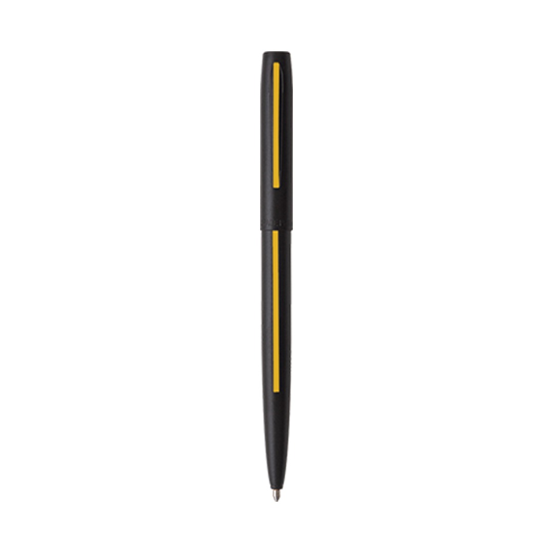 Fisher Space Non-Reflective Cap-O-Matic Dispatcher Ballpoint Pen - Matte Black And Gold