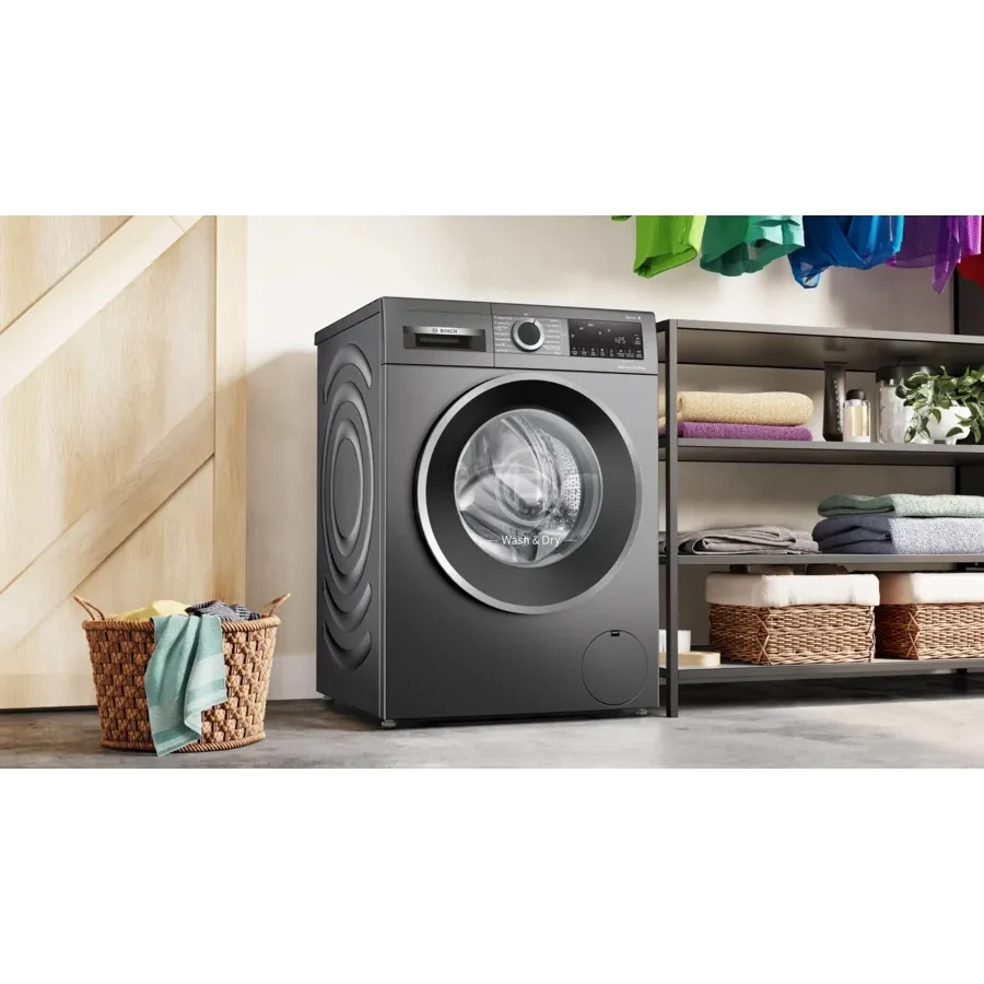 2025 Bosch WNG254R1GB Serie 6 Vrijstaande Was-droogcombinatie 10,5+6 kg 1400 rpm Grafiet