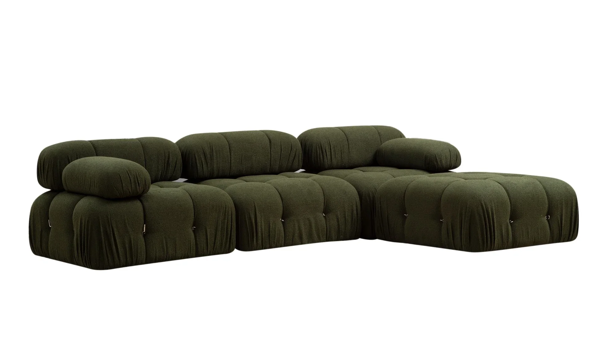 Bubble Green L1 Ecksofa - Gr��n