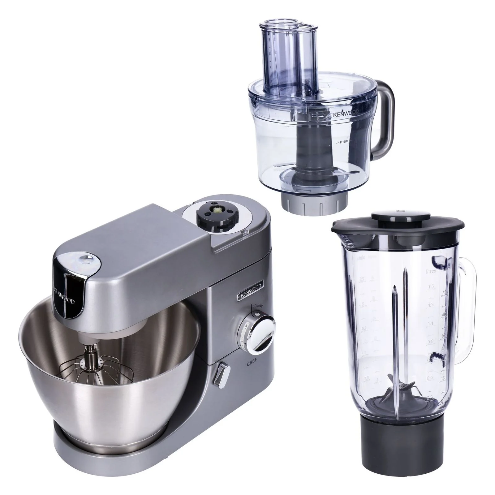 Kenwood Chef KVC3150S Keukenmachine 1000 W 4,6 l Zilver