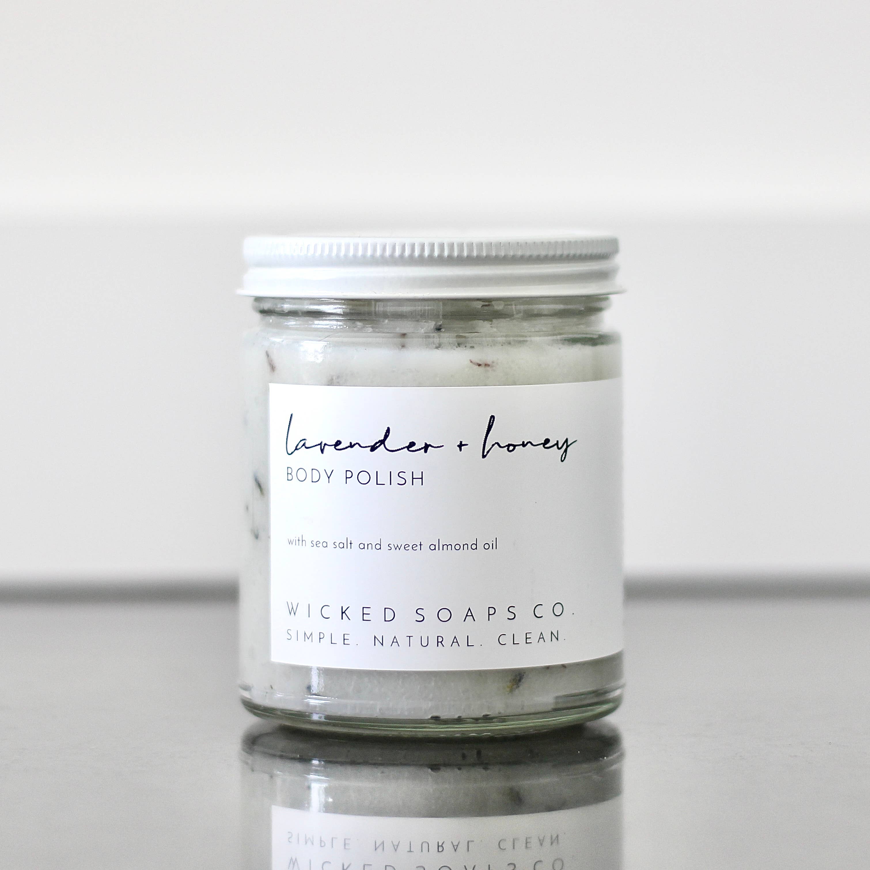 Lavender + Honey Body Polish Wicked Soap Co.