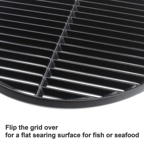 Plowo Griglie per griglia da 45,7 cm per grandi uova verdi, griglie di ricambio in ghisa per Kamado Joe KJ23RH Classic I, KJ 23RHC Classic II, KJ23NRHCI Classic III, Vision Grill VGKSS CC2, : Amazon.it: Giardino e giardinaggio