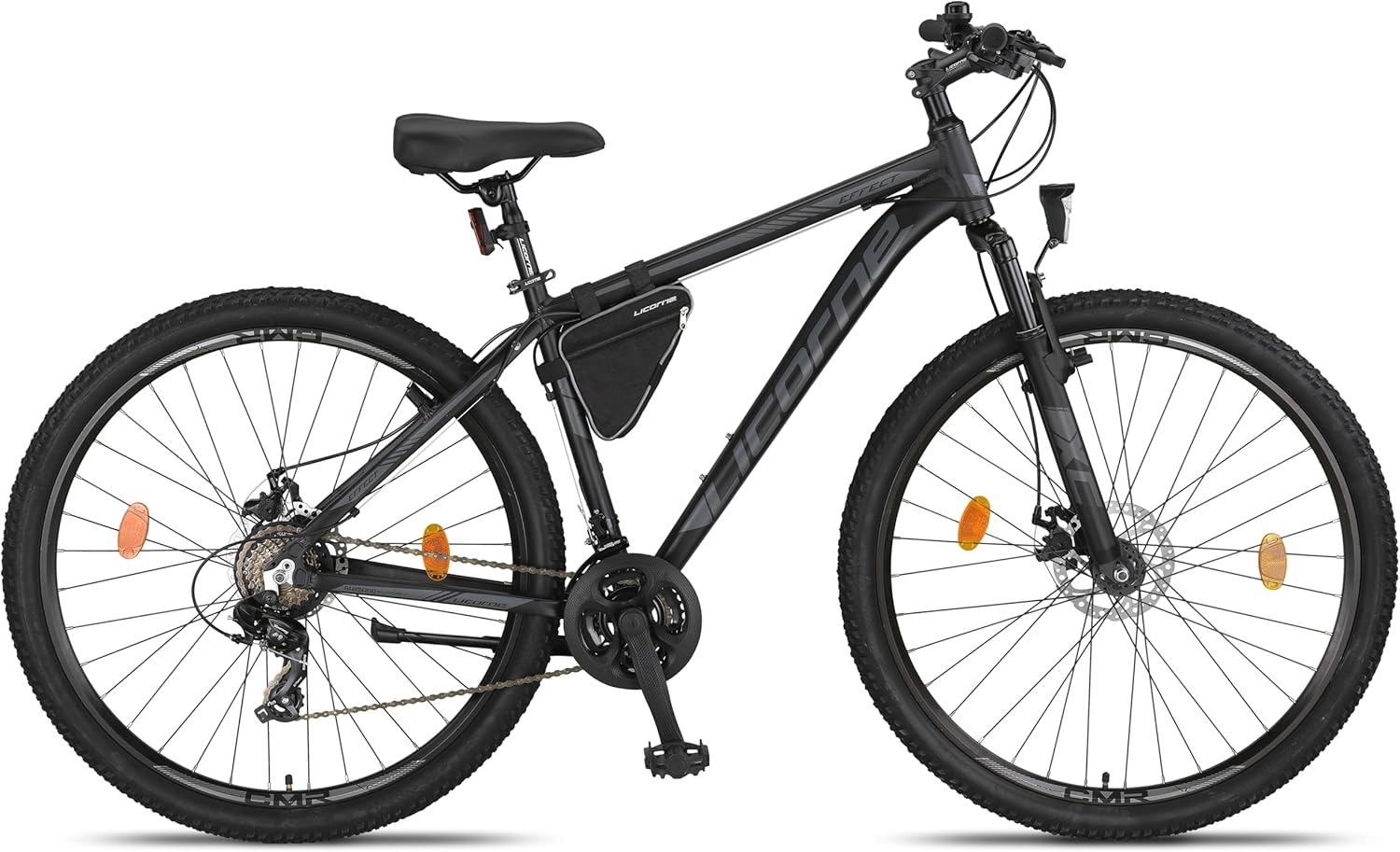 Licorne Bike Effect Premium Mountainbike Aluminium Discbremse Jungen Mädchen 21 Gang