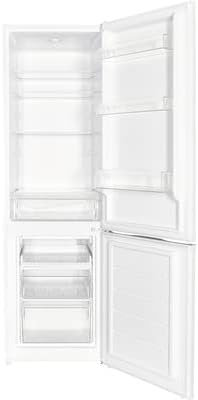PKM Stand Kühl-Gefrierkombination KG262W-M weiß | 262L Nutzinhalt | Kühlteil 191L | Gefrierteil 71L | 4**** Gefrierfach | Leiser Betrieb 40dB | Sparsame LED-Beleuchtung | 172 kWh/Jahr