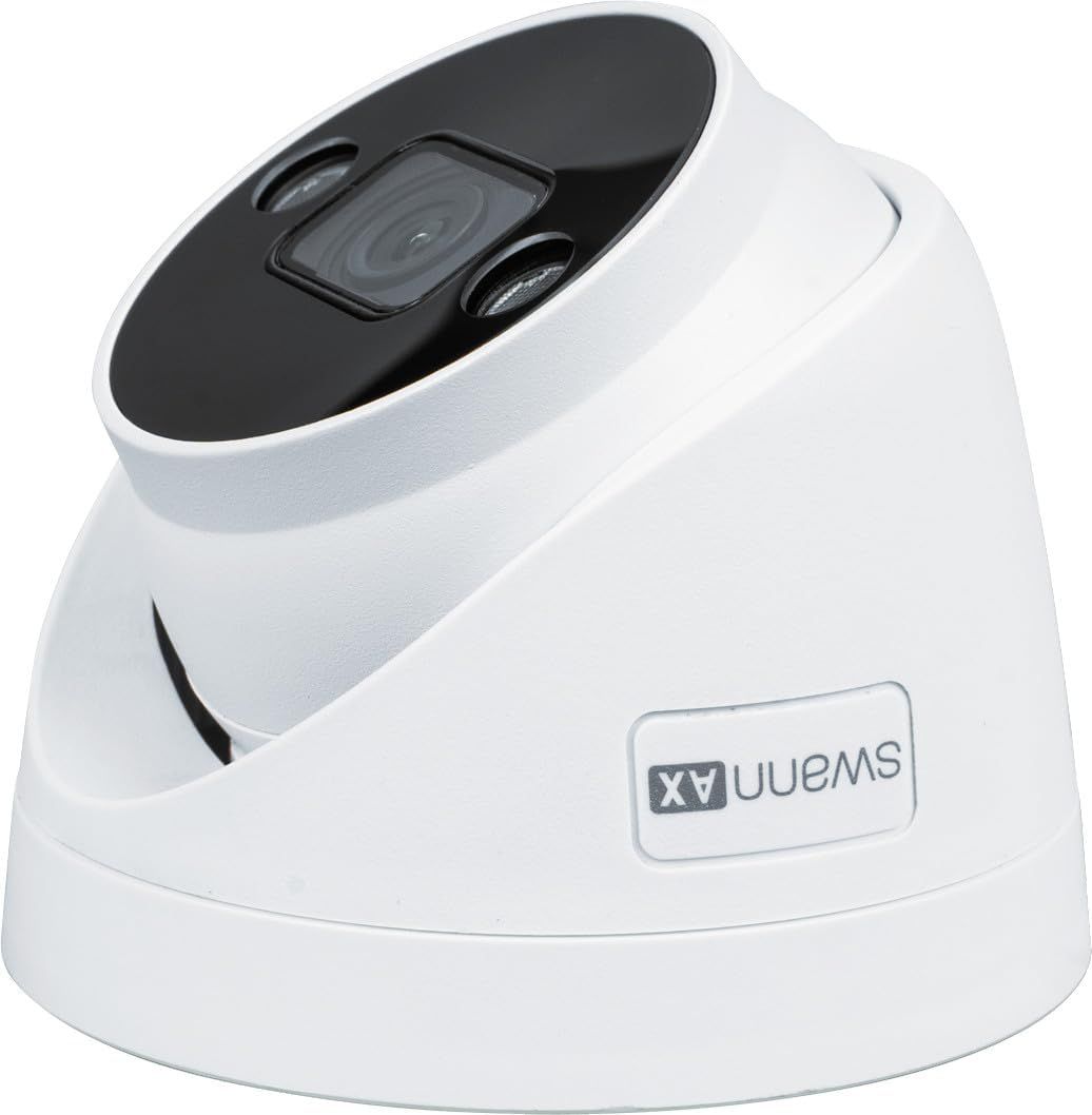 Swann AdvancedX 4K Wired NVR Security System with 8 Channels, 4 Outdoor PoE Cameras & 1TB Storage