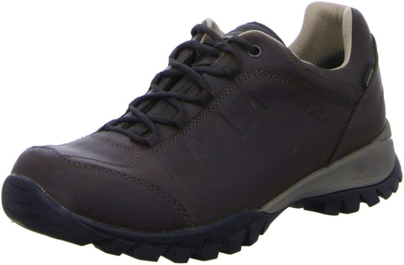 Meindl Wanderschuhe Siena Herren Gore-Tex (extra breit) (Größe/Farbe: 44 EU / 9,5 UK - Dunkelbraun)