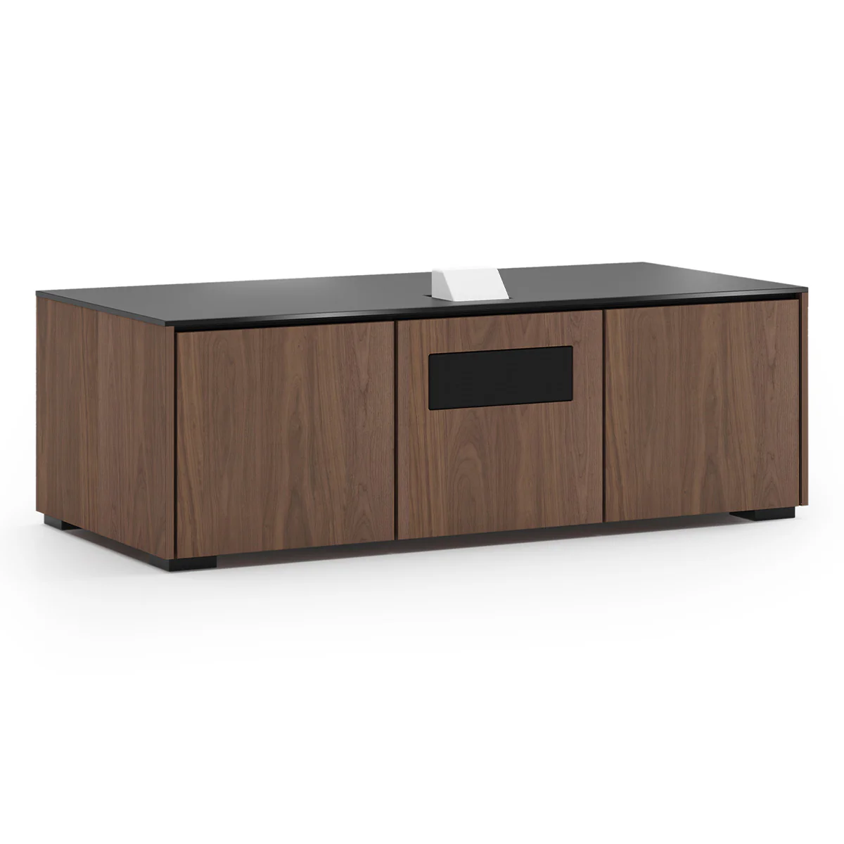2025 Salamander Chameleon Collectie Siena 237S EPS Ingebouwde Kast voor Epson LS500 Projector (Medium Walnoot)
