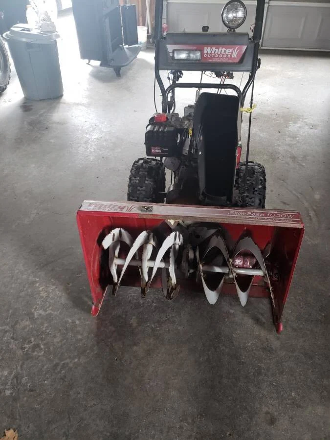 Pull Start Recoil Starter For White Snow Boss 1050W Snow Blower Throwers