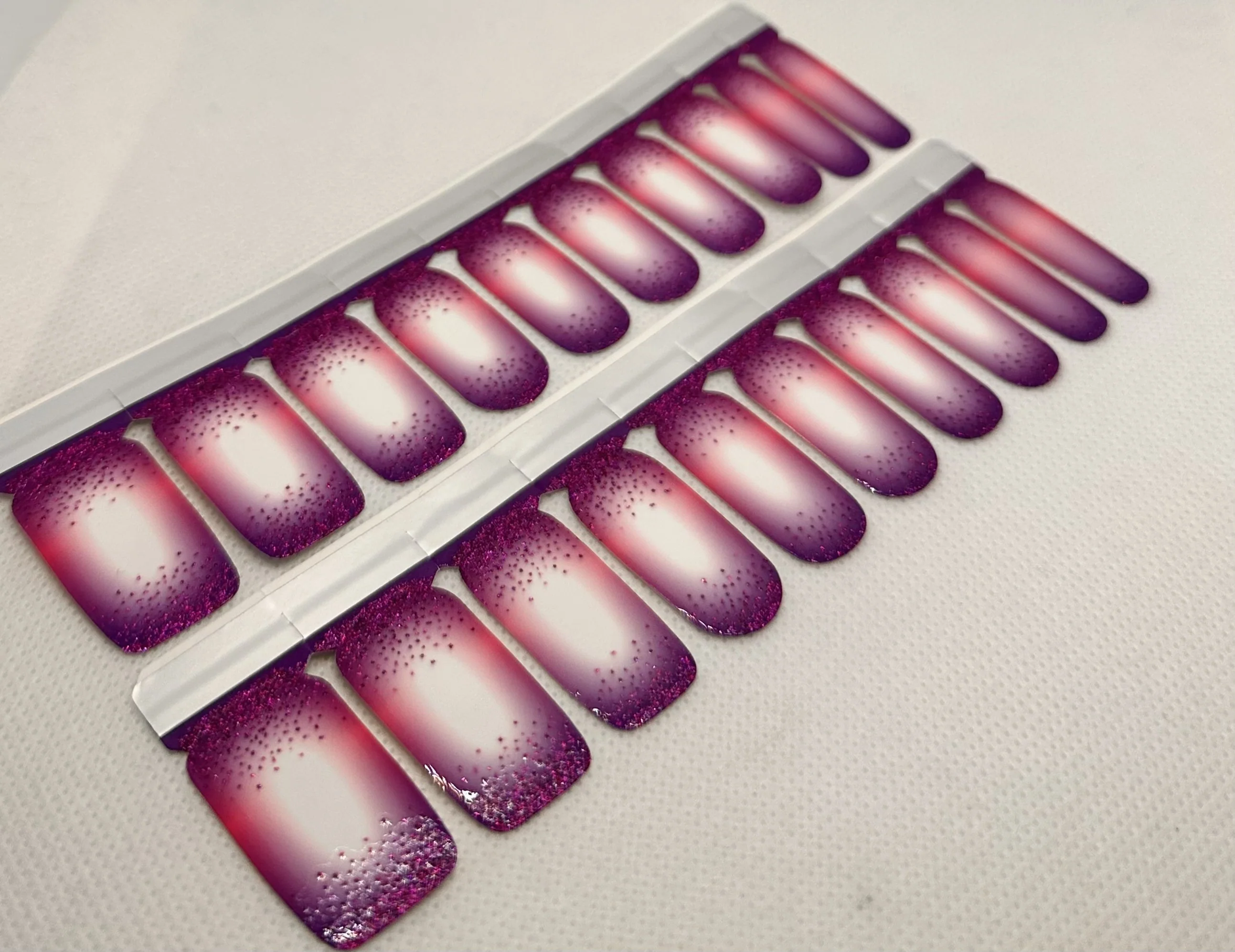 XL Purple-Pink Round Ombre