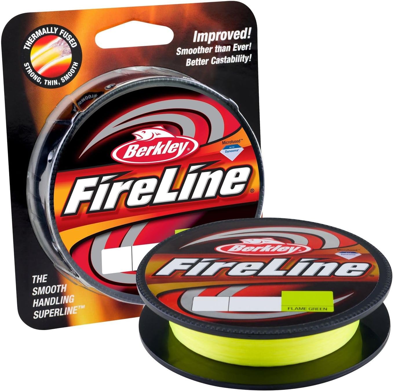 Angelschnur Berkley Fireline Fused Original 1800 M Flame Green Geflochtene PE Dyneema Meer Spinnageln Brandungsangeln Karpfenangeln