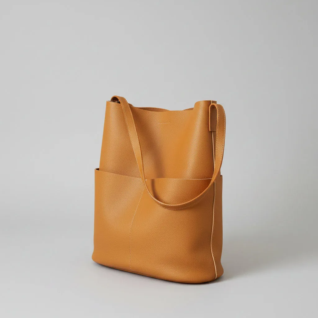 Handcrafted Leather Bucket Bag