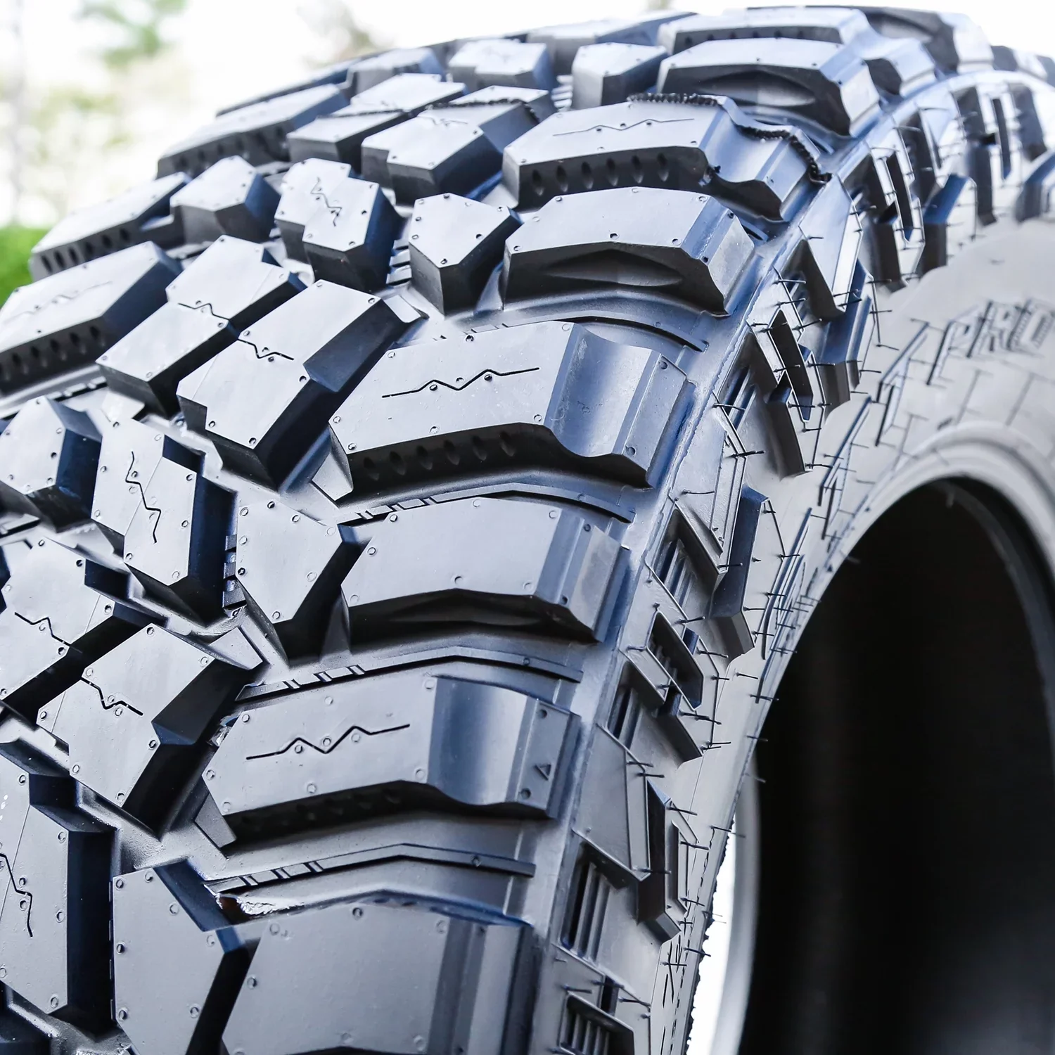 A pair of 2 (two) models of STT professional LT 35X12.50R20 121Q E (10 layers) off-road tires (MT/M/T type off-road tires)