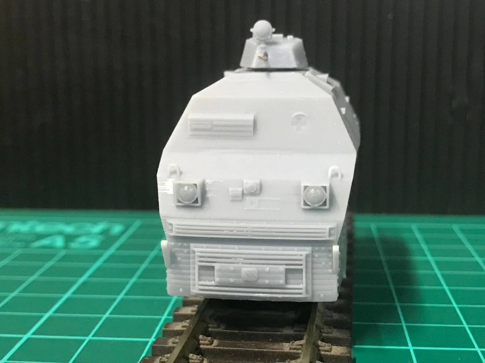 OO gauge Wickham Armoured train - Vietnam era with static display option