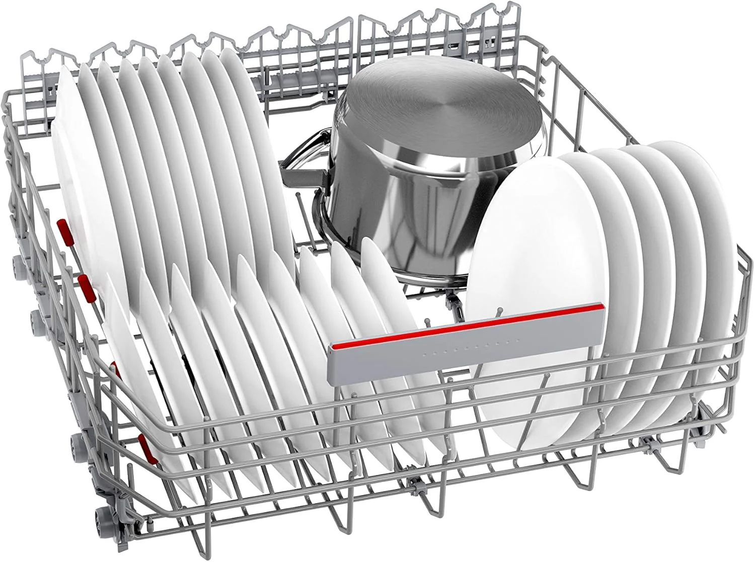 Bosch Huishoudapparatuur SMV6ZCX49E Serie 6 vaatwasser, volledig ge?ntegreerd, besteklade, bijzonder stil Silence-programma, PerfectDry met Zeolith droogt zelfs plastic