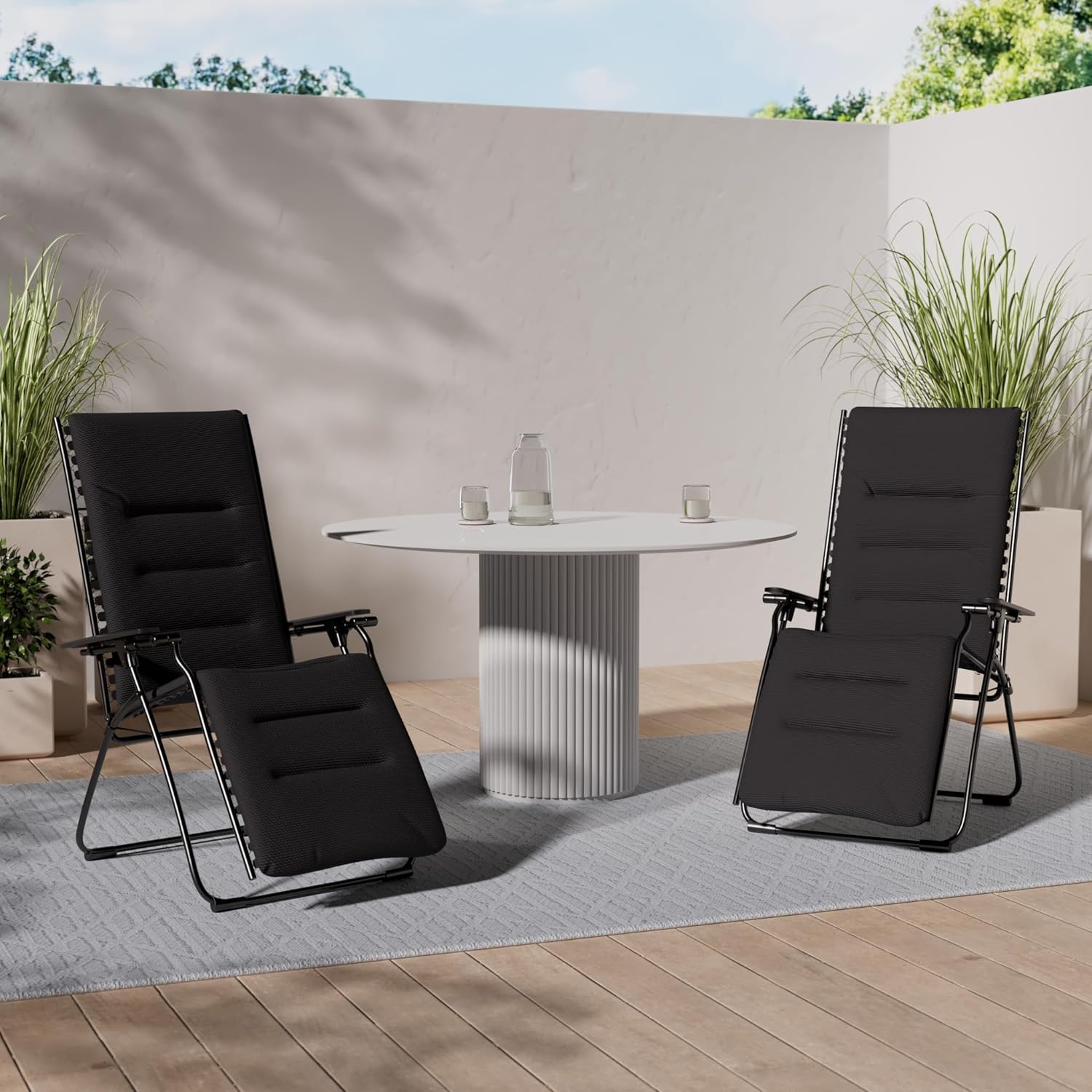 Lafuma Evolution Be Comfort® Relaxliege Silver Titane Sonnenliege LFM2830.8901