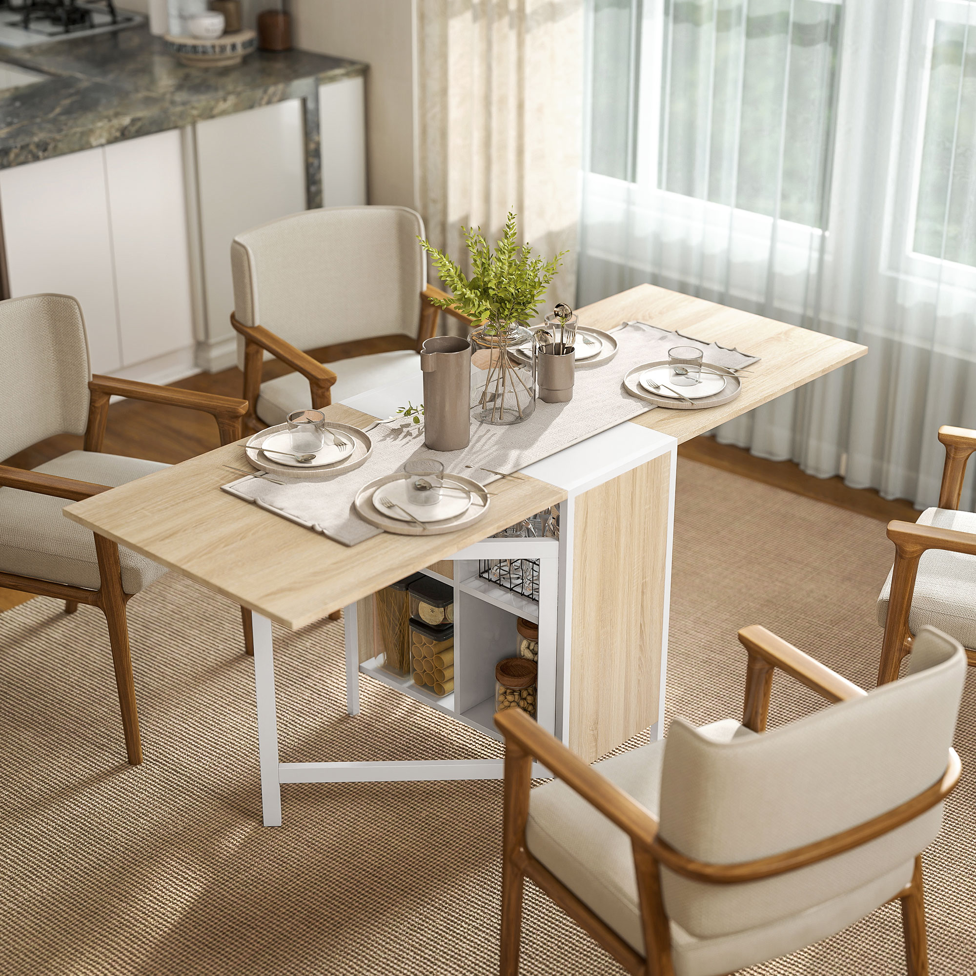 klaptafel eettafel