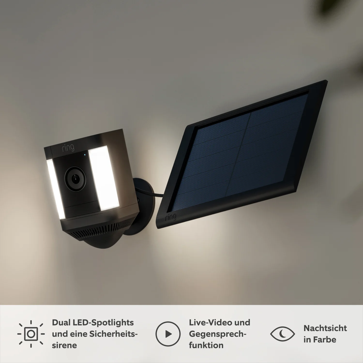 2-Pack Spotlight Cam Plus Solar