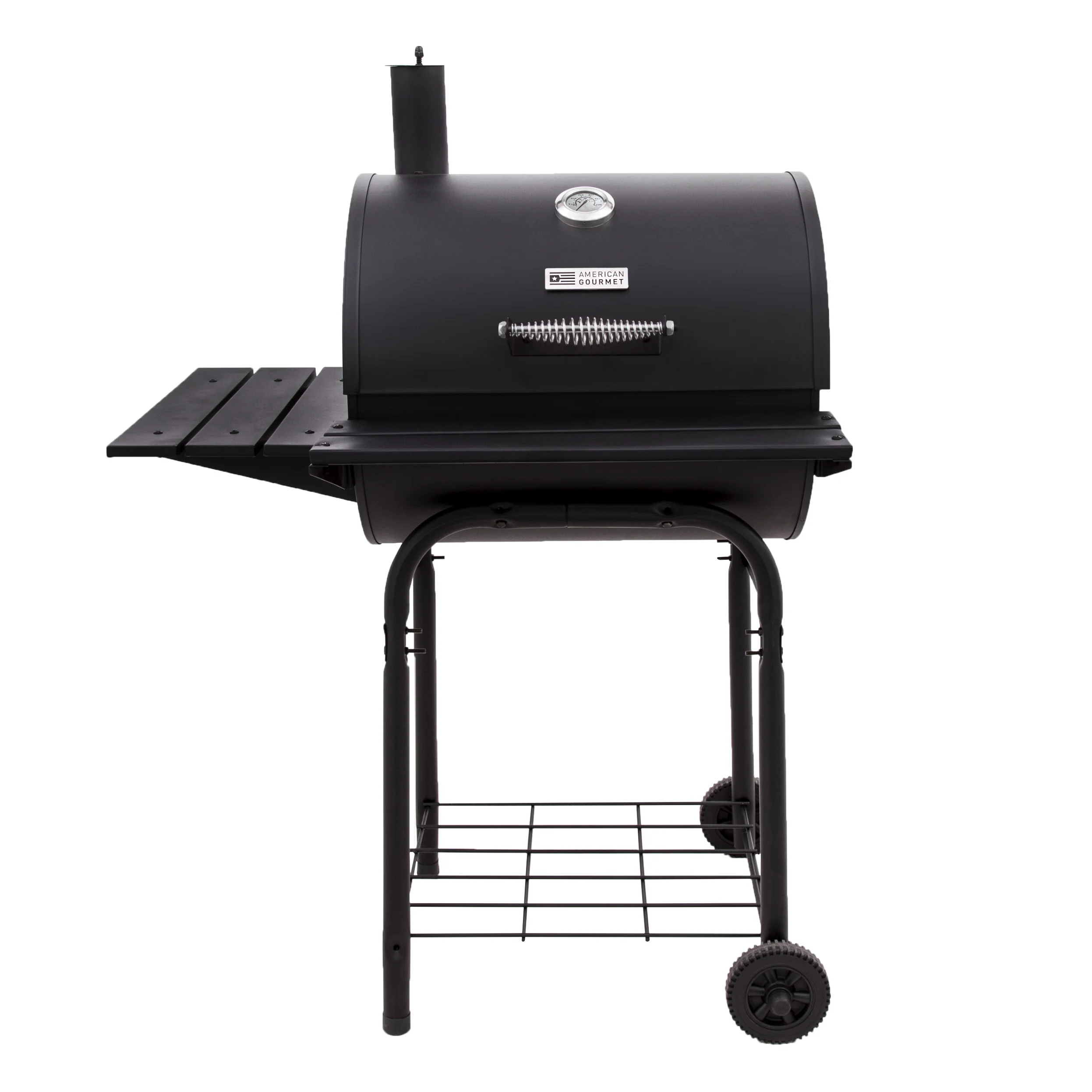 2025 American Gourmet Char-Broil Houtskool Barrel Grill voor Buiten, 625 Vierkante Inch