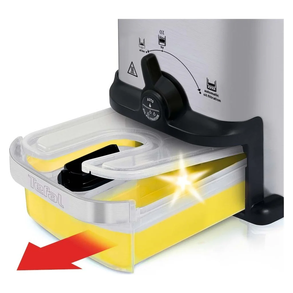 Tefal TEF Friteuse Oleoclean Compact FR7016 RVS