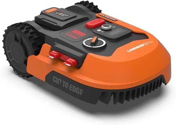 WORX Landroid Vision M600 Mhroboter WR206E.1 für Grten bis 600m - intelligenter Mhroboter ohne Begrenzungskabel – WLAN & Bluetooth – aktive Hindernisvermeidung mit KI-Technologie – APP Steuerung