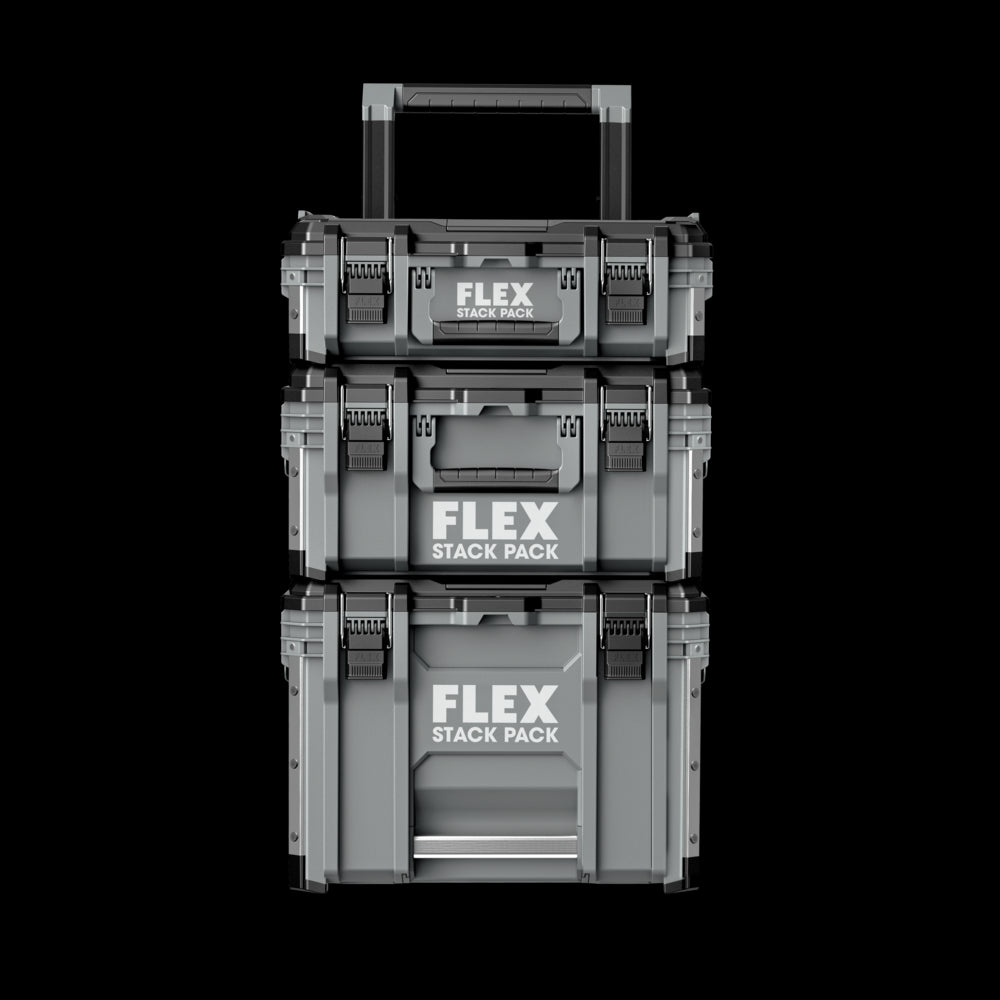 FLEX Stack Pack Storage System 3pc