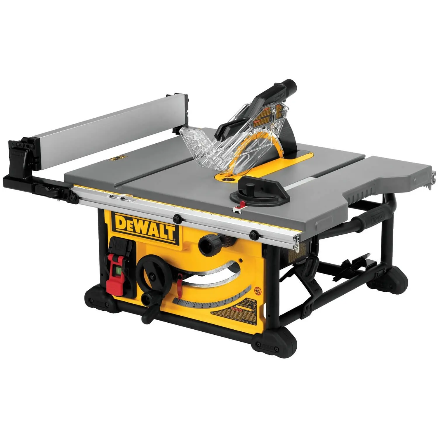 2025 DEWALT DWE7491RS - 10 Inch Tafelzaag, Zaagcapaciteit van 32-1/2 Inch met Rolsteun