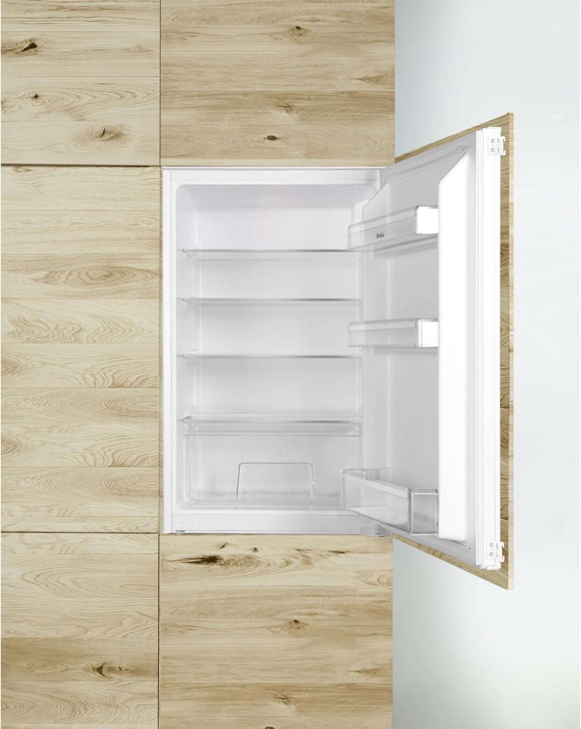 Amica EVKS 16172-1 - Réfrigérateur encastrable - 88 cm - Inverter - Compresseur - Éclairage LED - Alarme d'ouverture de porte - 135 l