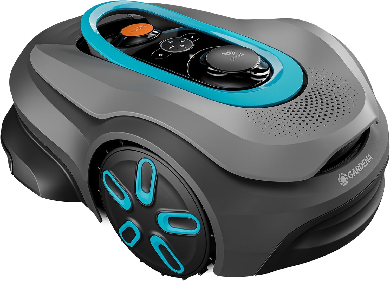 Gardena smart SILENO Sense 600 m2 Mähroboter: Technologie ohne Begrenzungskabel, Mähen mit KI, Eingebaute Kamera (19942-20)
