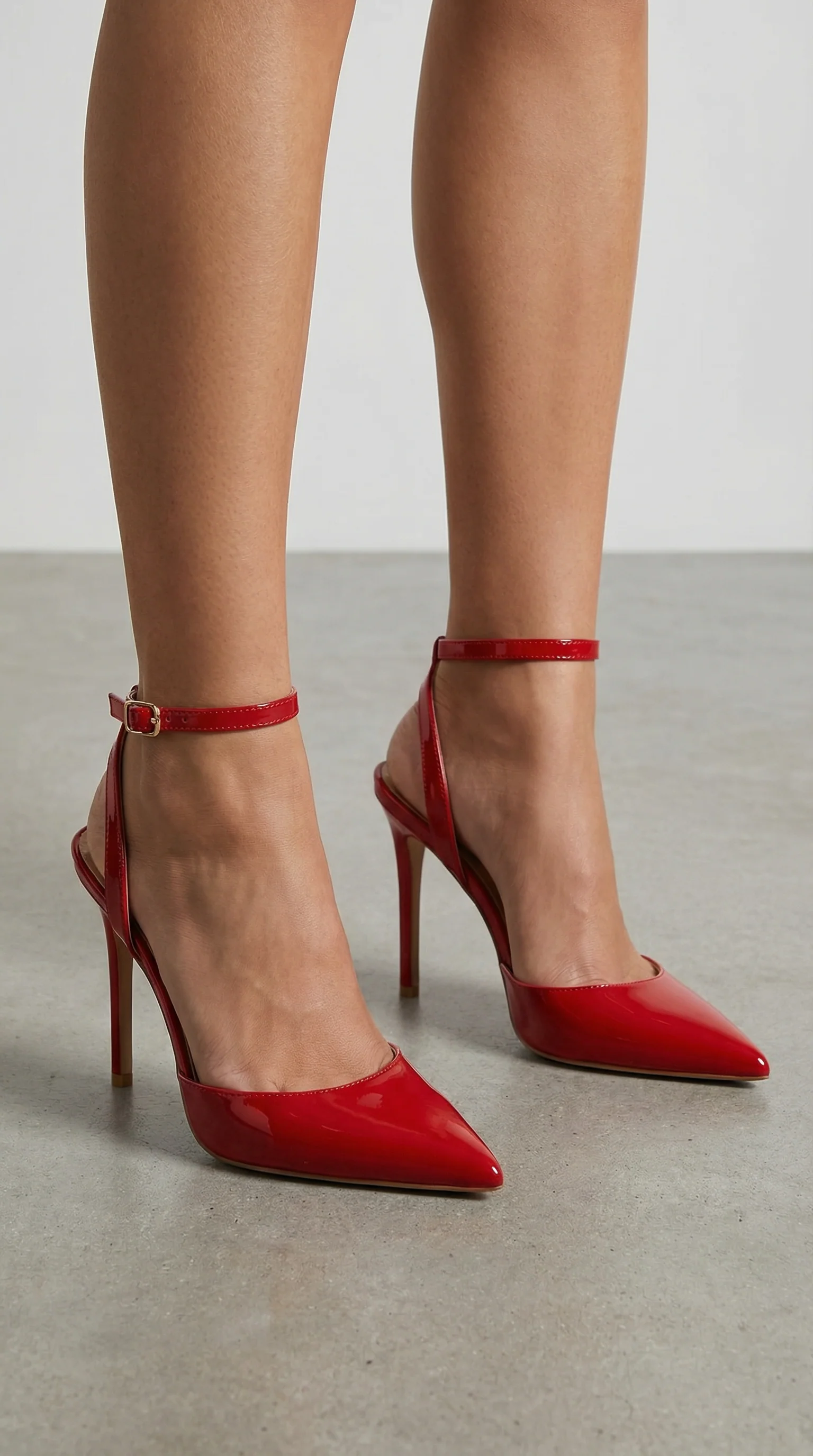 High Heels mit spitzer Zehenbox