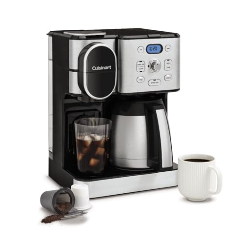 CUISINART Coffee Center® 10 Cup Thermal Coffeemaker and Single Serve Brewer: Home & Kitchen