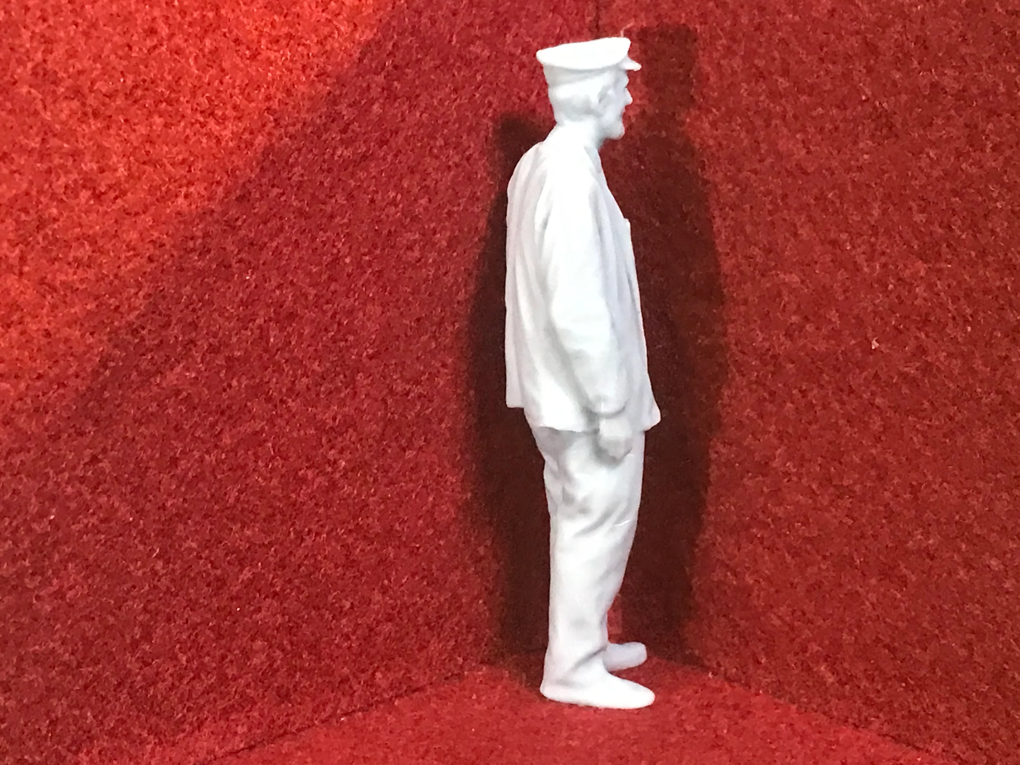 G-Scale figure standing around - 3D scan of a real person - M003 (also GN15)