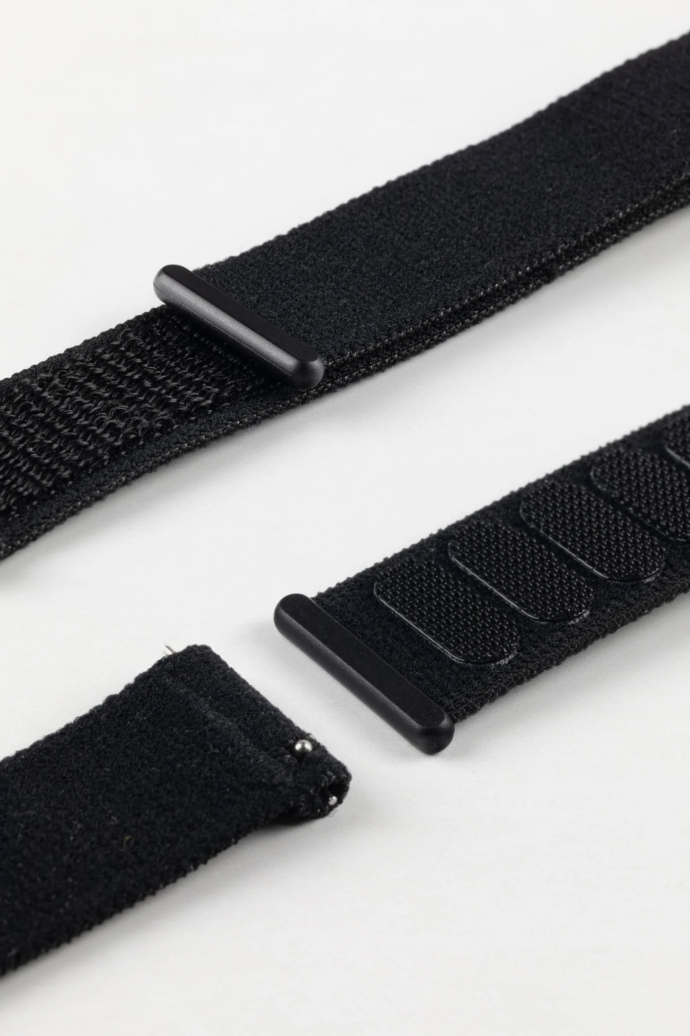 Hirsch VOCEM Fabric Watch Strap in BLACK