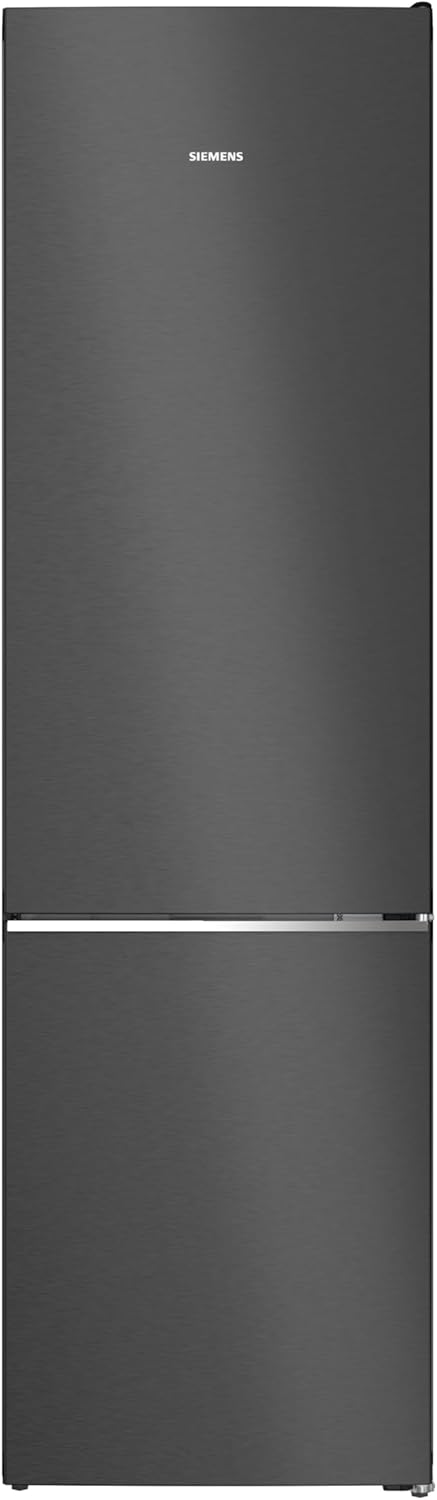 Siemens iQ500 Freistehende Kühl-Gefrier-Kombination 203x60cm, KG39NAXAG, 260L Kühlen & 103L Gefrieren, Total noFrost, Nahtlose Platzierung, hyperFresh 0°C Schublade, antiFingerprint Schwarzer Stahl