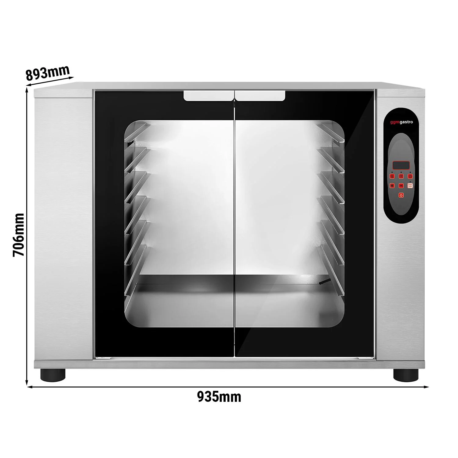 Heveskap - digital styring - 12x EN 600x400 mm eller GN 1/1 - passer til BKDV1200, BKDV865, BKDV705, HV1200, HV865, HV705, KDDV1021 & KDDV621
