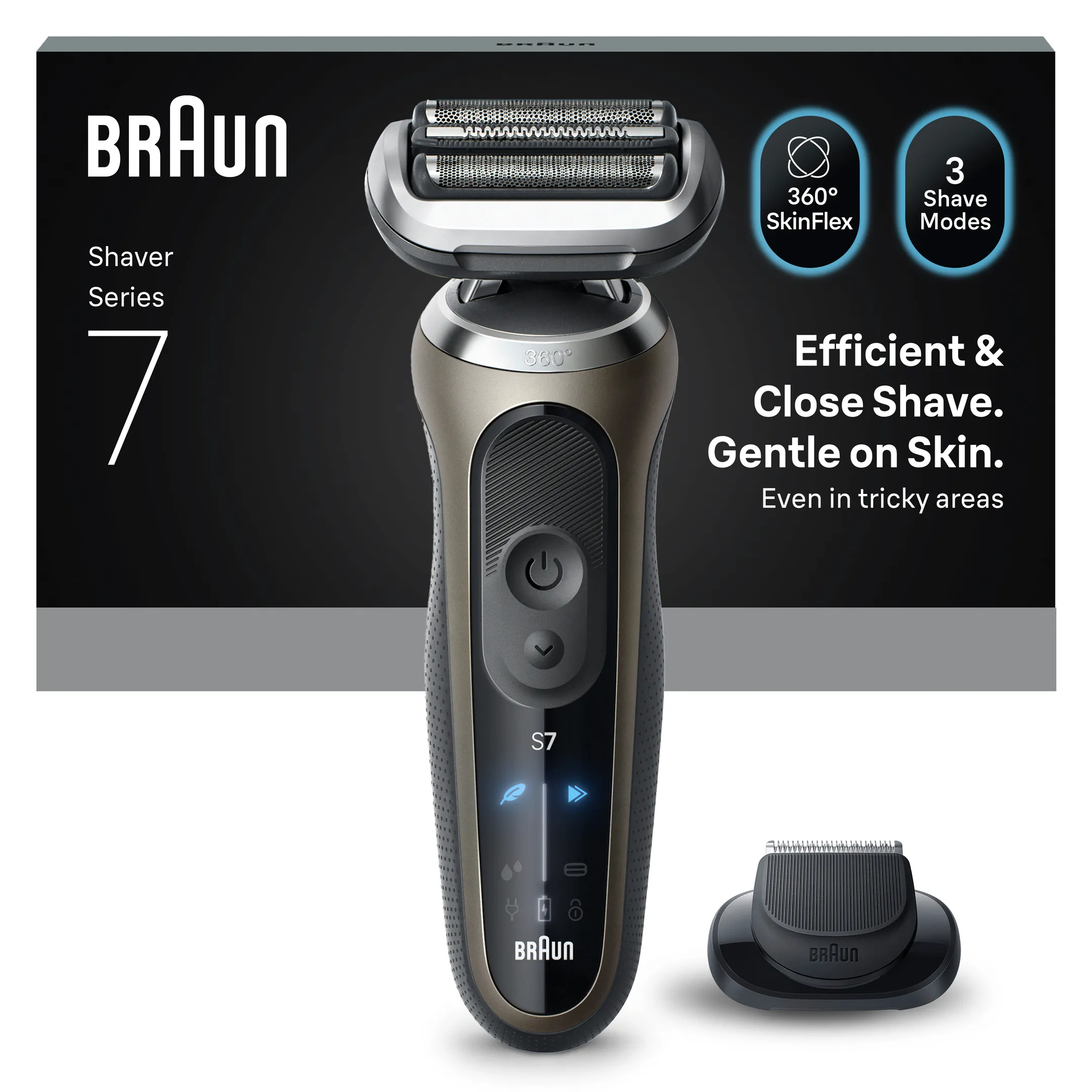 Braun Elektrisch scheerapparaat Series 7 72-C1200s