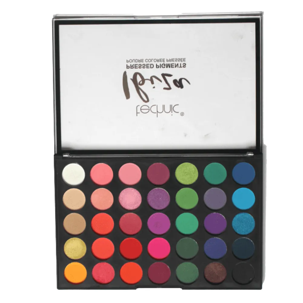 Technic Pressed Pigment Palette Ibiza �?15 Bold & Vibrant Shades