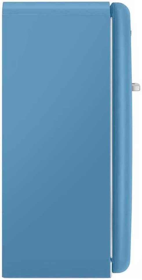 Smeg Kühlschrank 1 Tür, 244 Liter, Energieeffizienzklasse D, 50's Style, Light Blue, Charnieren Rechts