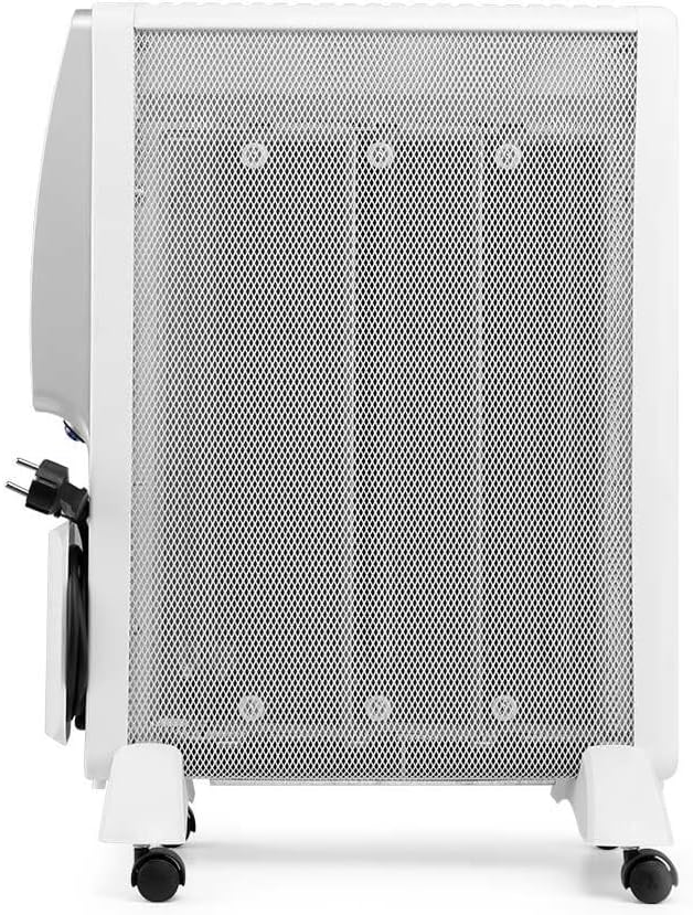 Orbegozo RMW 1500, Glimmer-Heizkörper, 1500 W, WLAN, Weiß, Timer 12 Stunden, 2 Leistungsstufen, tragbar