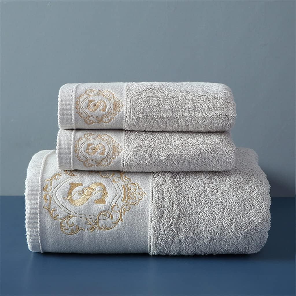 Baumwolltücher Badezimmer Gesicht Badetuch Set Weiches Fünf -Sterne -Hotel Handtuch Erwachsene Serviette, Weich/D/1Pc 80 * 160Cm 850G