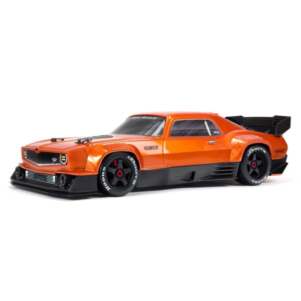 Arrma 1/7 Felony 6s BLX Street Bash All Road Muscle Car RTR, Orange