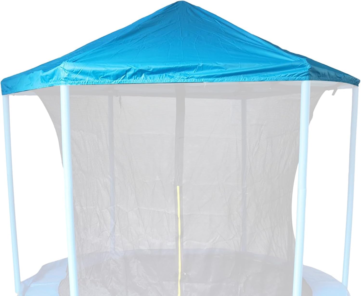 UV-Schutz-Zelt – Universal-Markise mit oberer Halterung für 6 Stangen, ideal für Garten, Spielplatz, Terrasse, Hinterhof