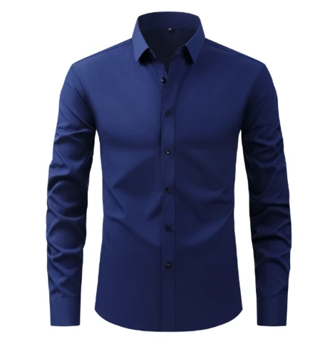 B��gelfreies Herrenhemd mit Stretch-Anteil | Klassisches Business Hemd f��r M?nner | Atmungsaktives Hemd mit Modern Fit Schnitt
