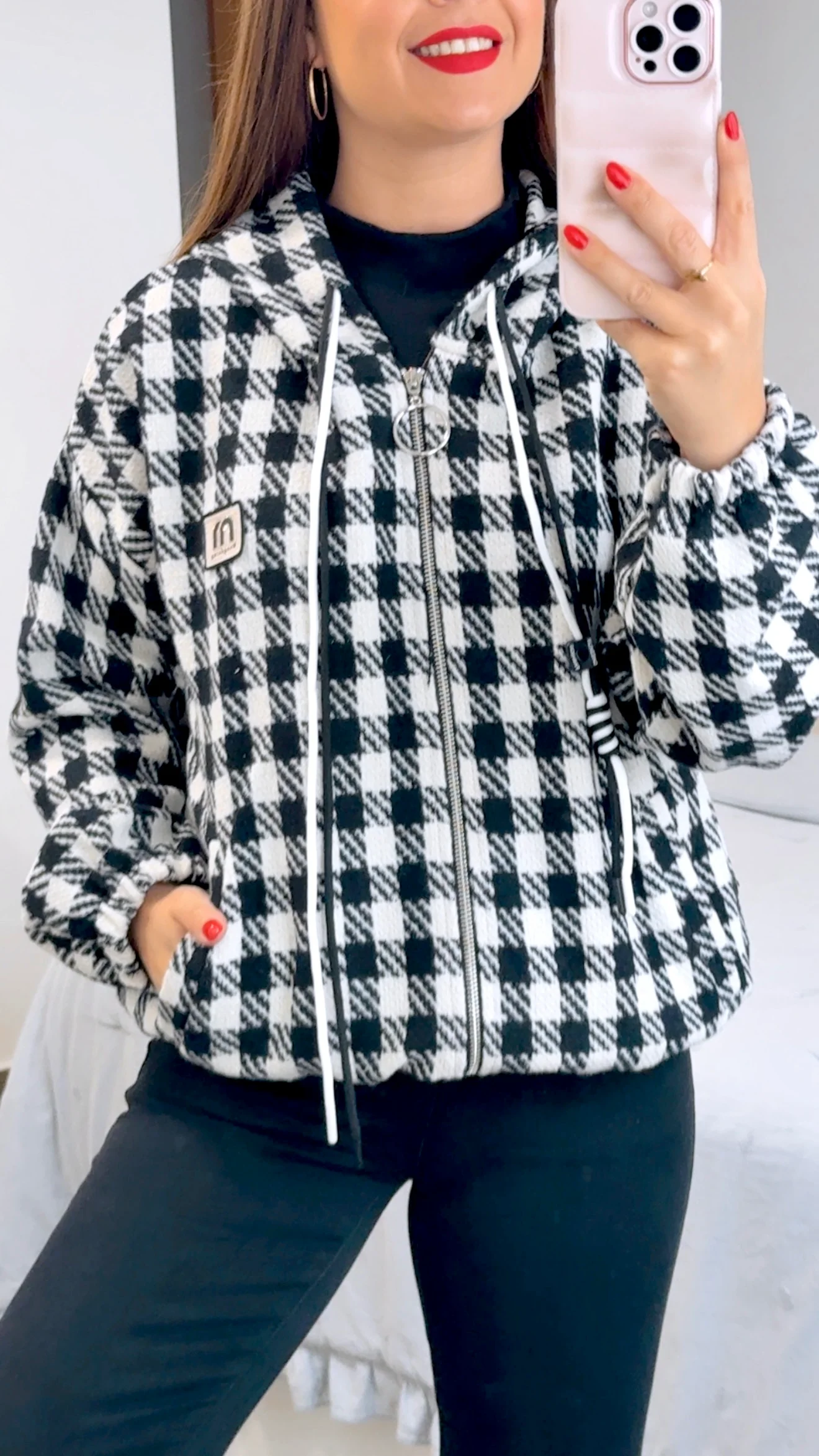 CHAQUETA PATA DE GALLO