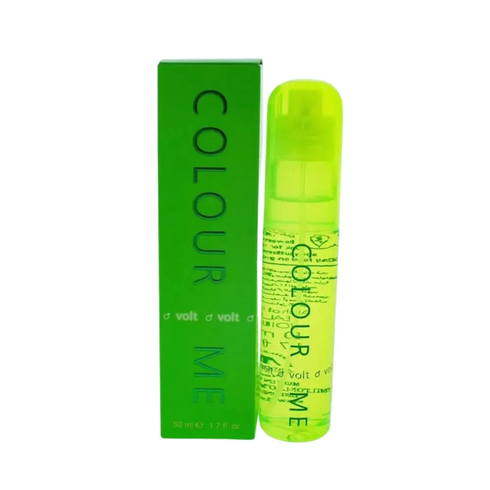 Milton Lloyd Colour Me Volt Eau de Parfum for Men a?? 50ml Long Lasting Fragrance