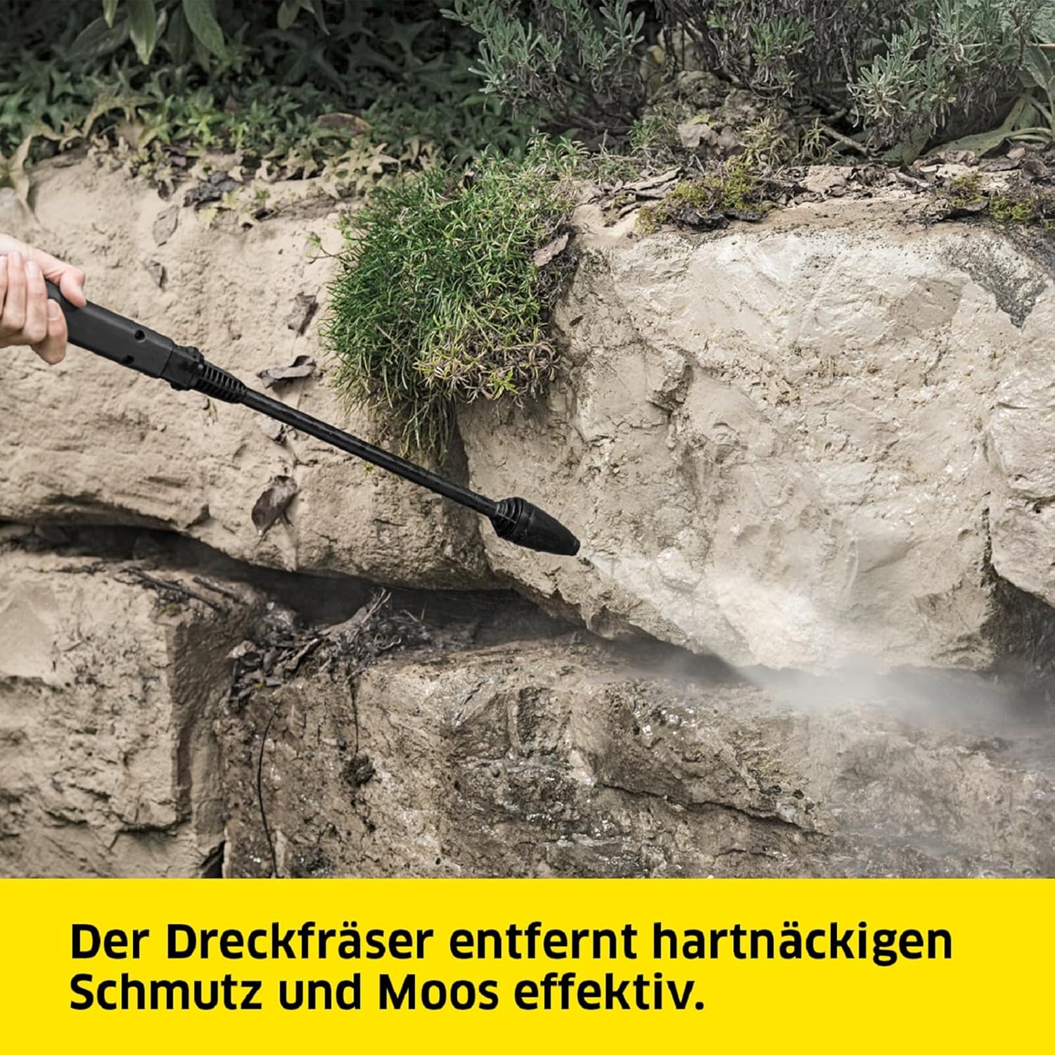 Krcher Hochdruckreiniger K 5 Compact, Druck: max. 145 bar, Durchfluss: max. 500 l/h, Flchenleistung: 40 m/h, Wasserfilter, Gewicht: 12 kg, Hochdruckschlauch und -pistole, Dreckfrser, Strahlrohr