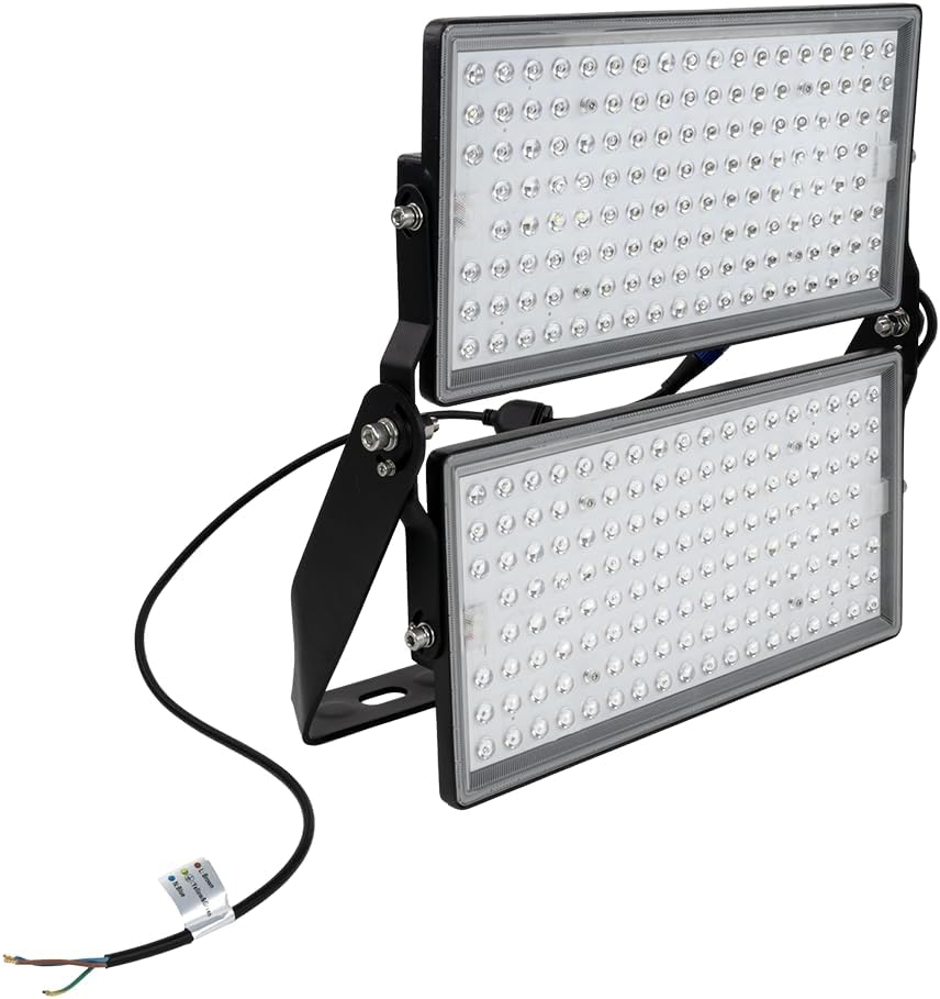 LUXULA LED Strahler Außen 500W 4000K Neutralweiß - 67.500lm extrem hell - IP65 Aussenbeleuchtung Wand Baustrahler Flutlicht für Baustelle, Sportplatz, Industrie, Gewerbe