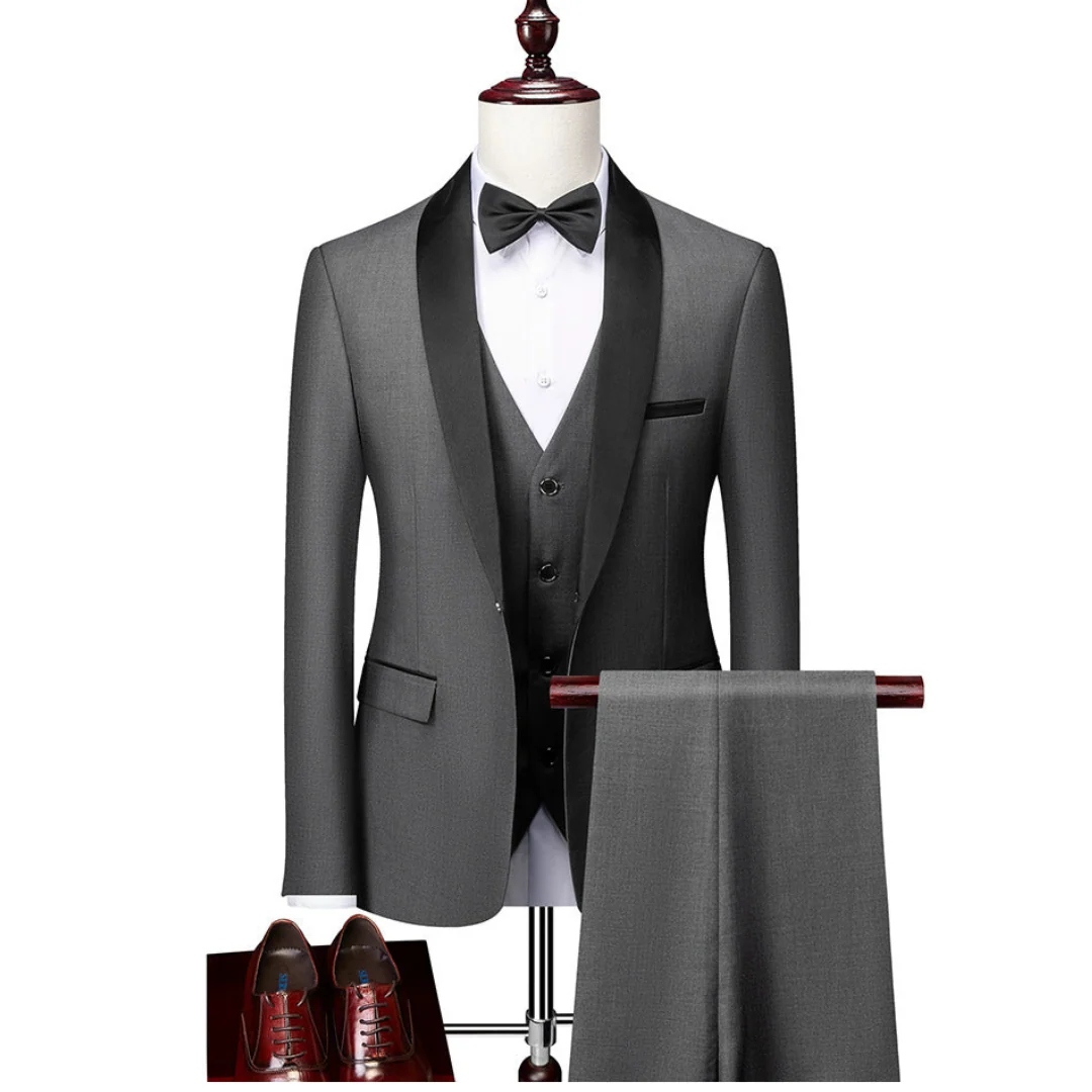 Dreiteiliger Anzug f��r Herren